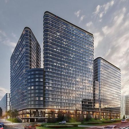 Sky Tower Apartments Varşovia Exterior foto
